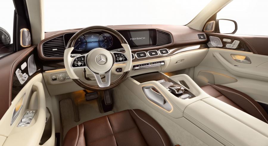 Торпедо Mercedes-Maybach GLS600 4Matic (X167) 2020 года  (WW) (фото 47 из 66)
